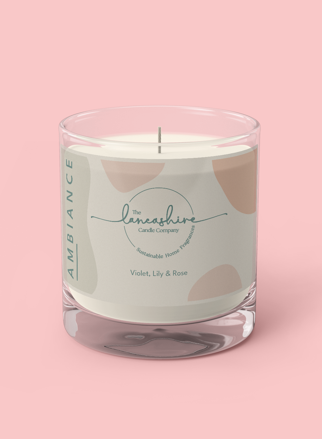 Violet,Lily & Rose Scented Candle