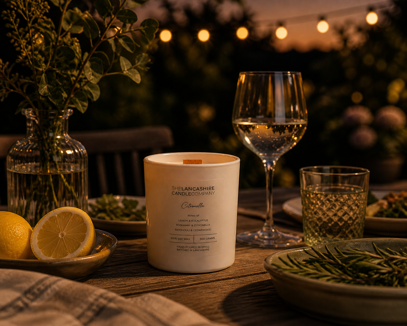 Citronella Scented Candle - Limited Edition