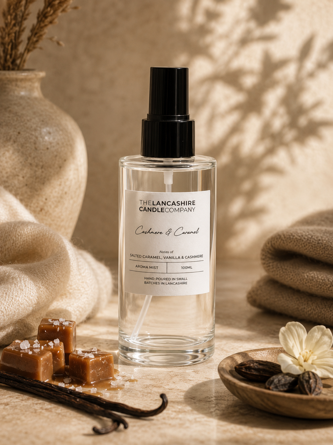 Cashmere & Caramel Room & Linen Mist