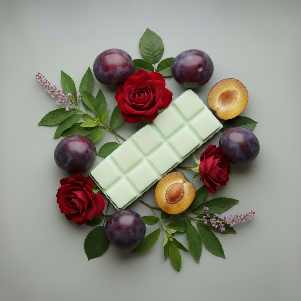 Plum, Rose & Patchouli Wax Melt