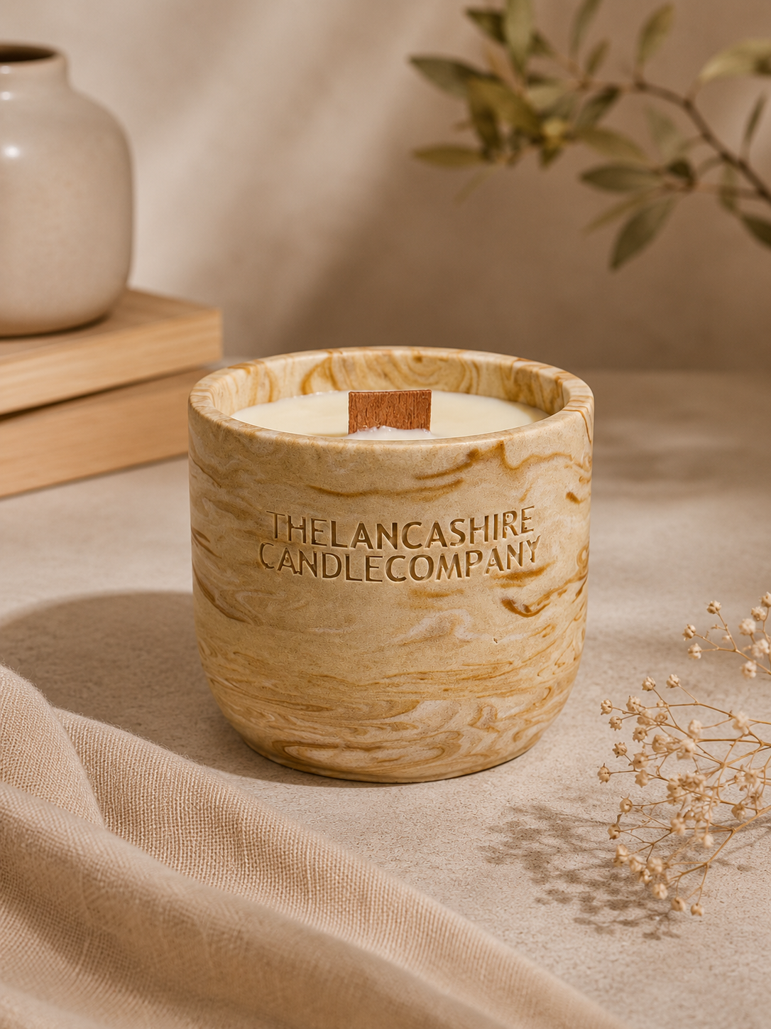 Bergamot & Patchouli Refillable Candle