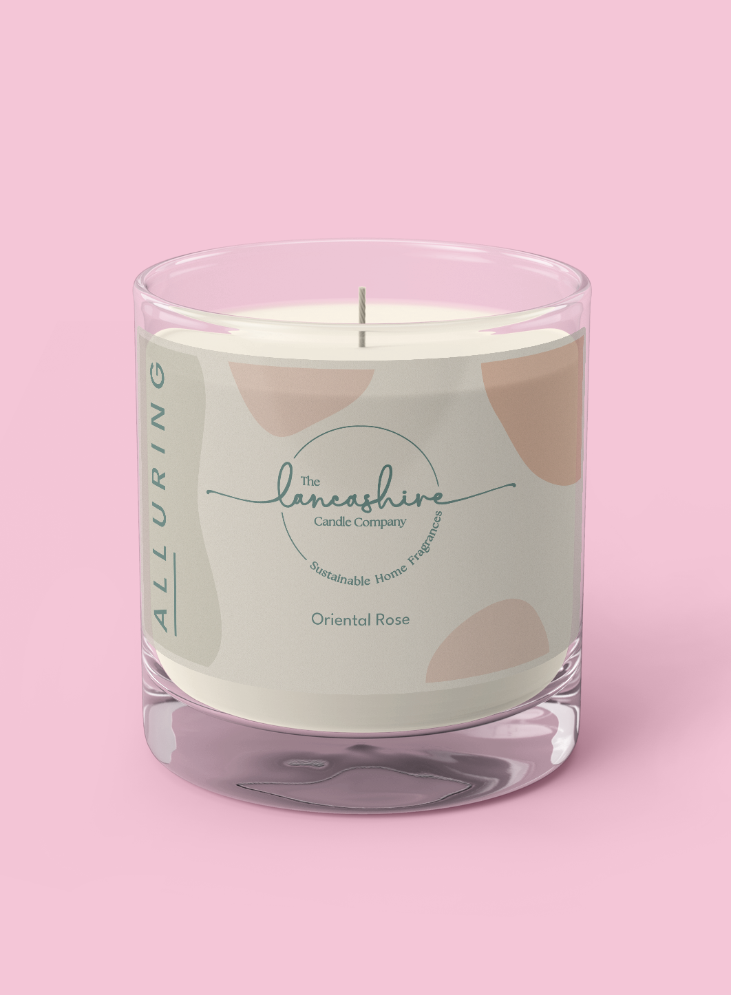 Oriental Rose Scented Candle