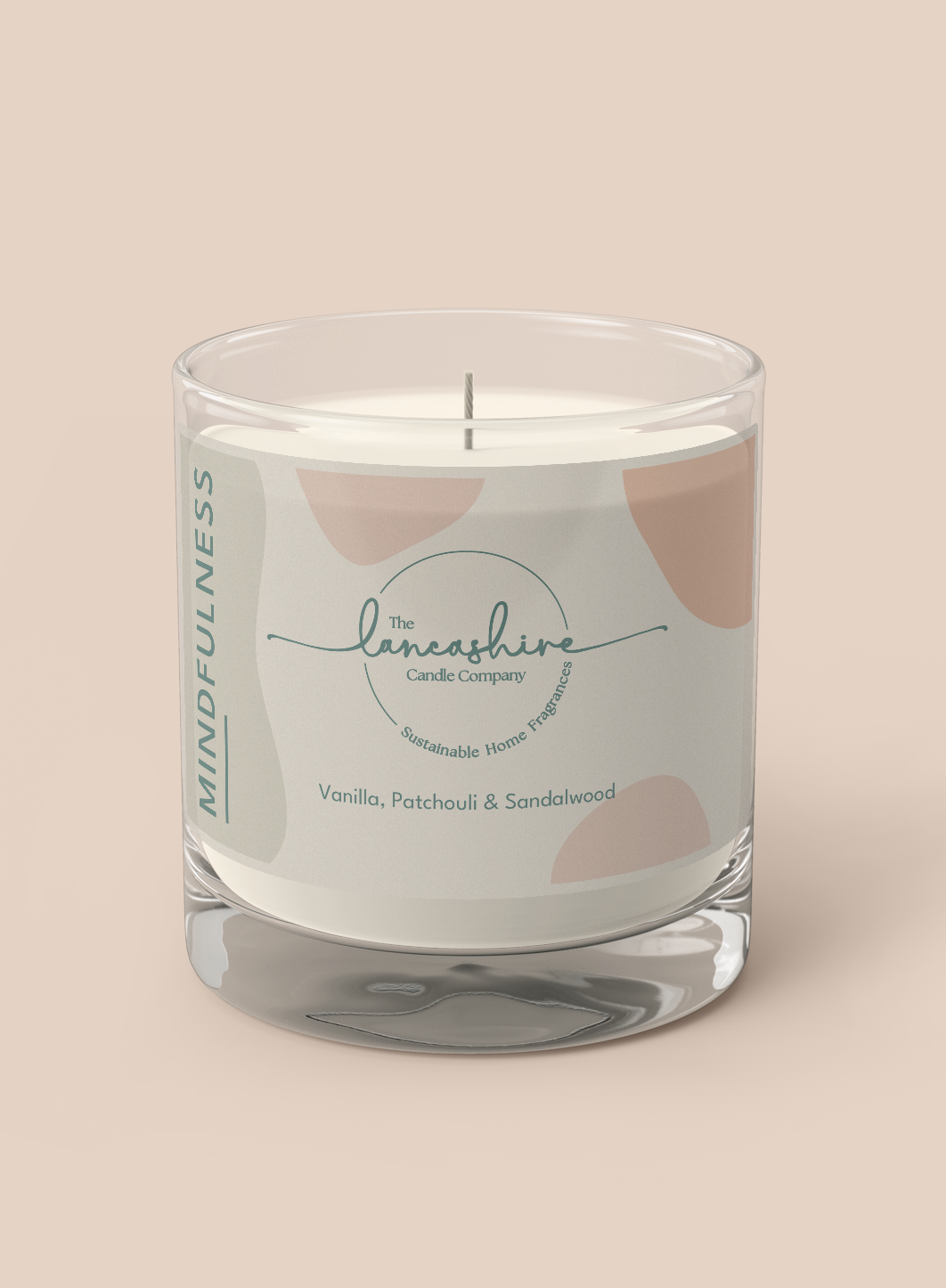 Vanilla, Patchouli & Sandalwood Scented Candle
