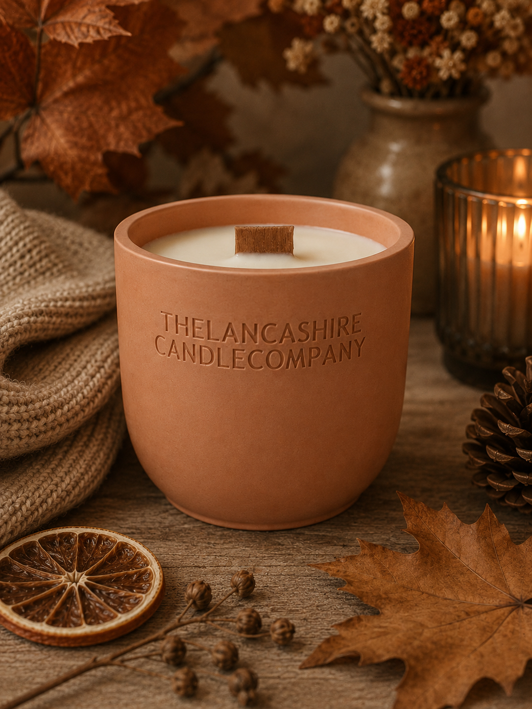 Cashmere & Caramel Signature Refillable Candle