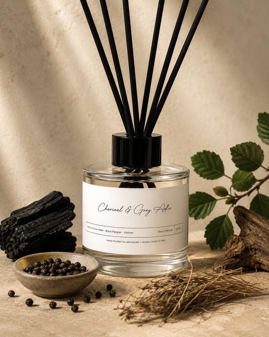 Charcoal & Grey Adler Reed Diffuser
