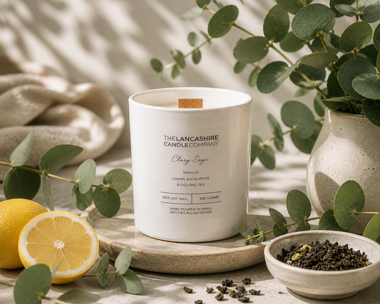 Clary Sage Scented Candle - Limited Edition