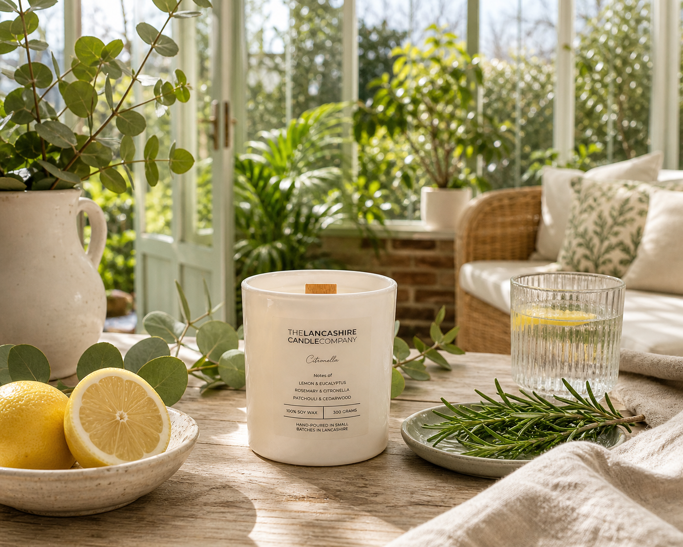 Citronella Scented Candle - Limited Edition