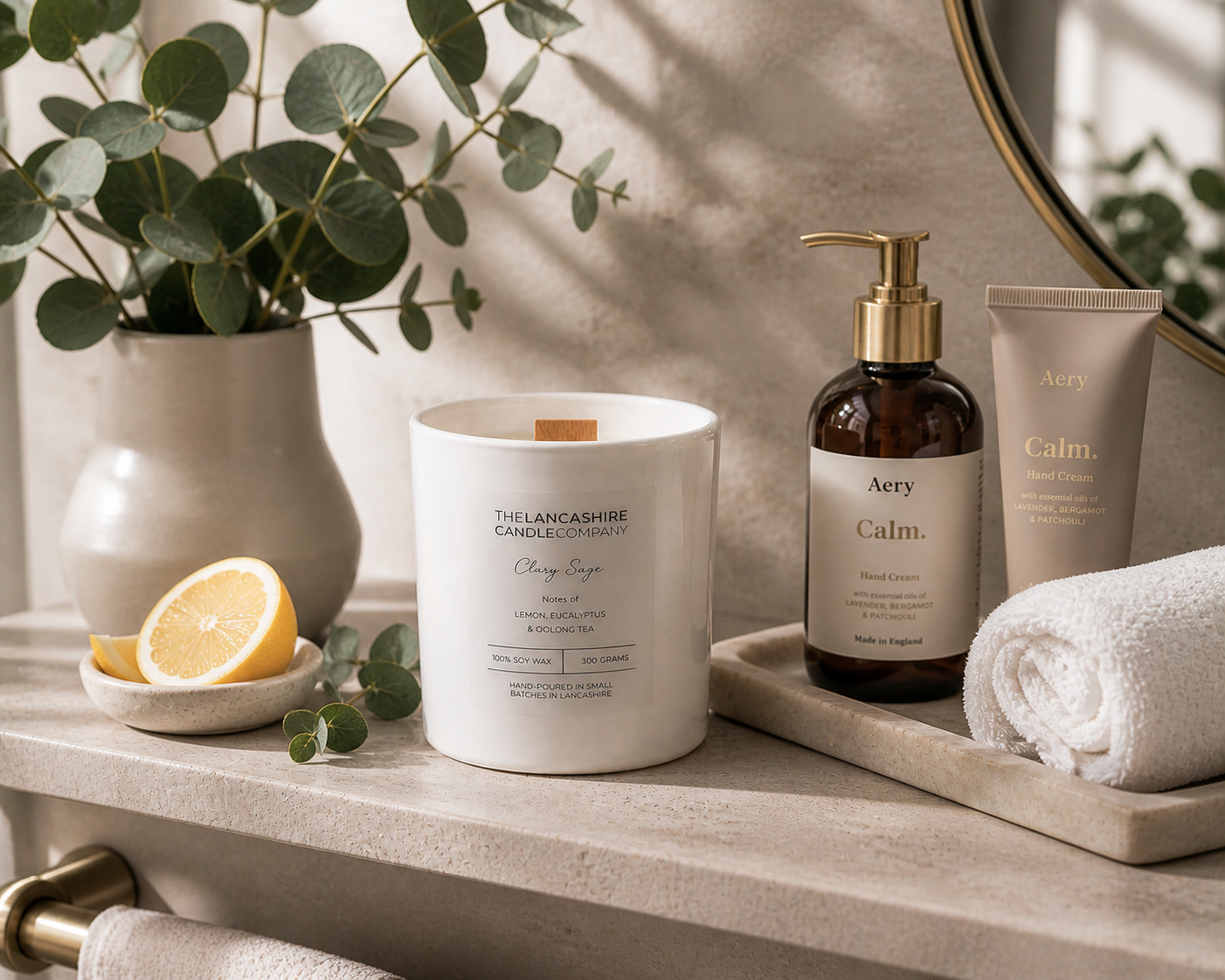 Clary Sage Scented Candle - Limited Edition