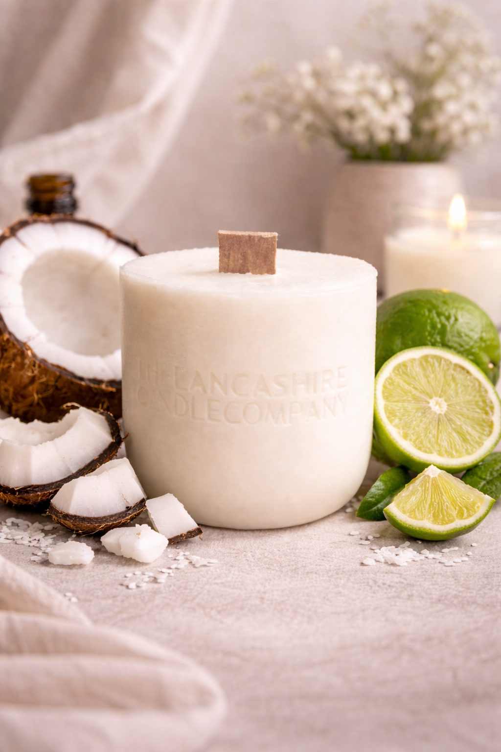 Coconut Lime Candle Refill