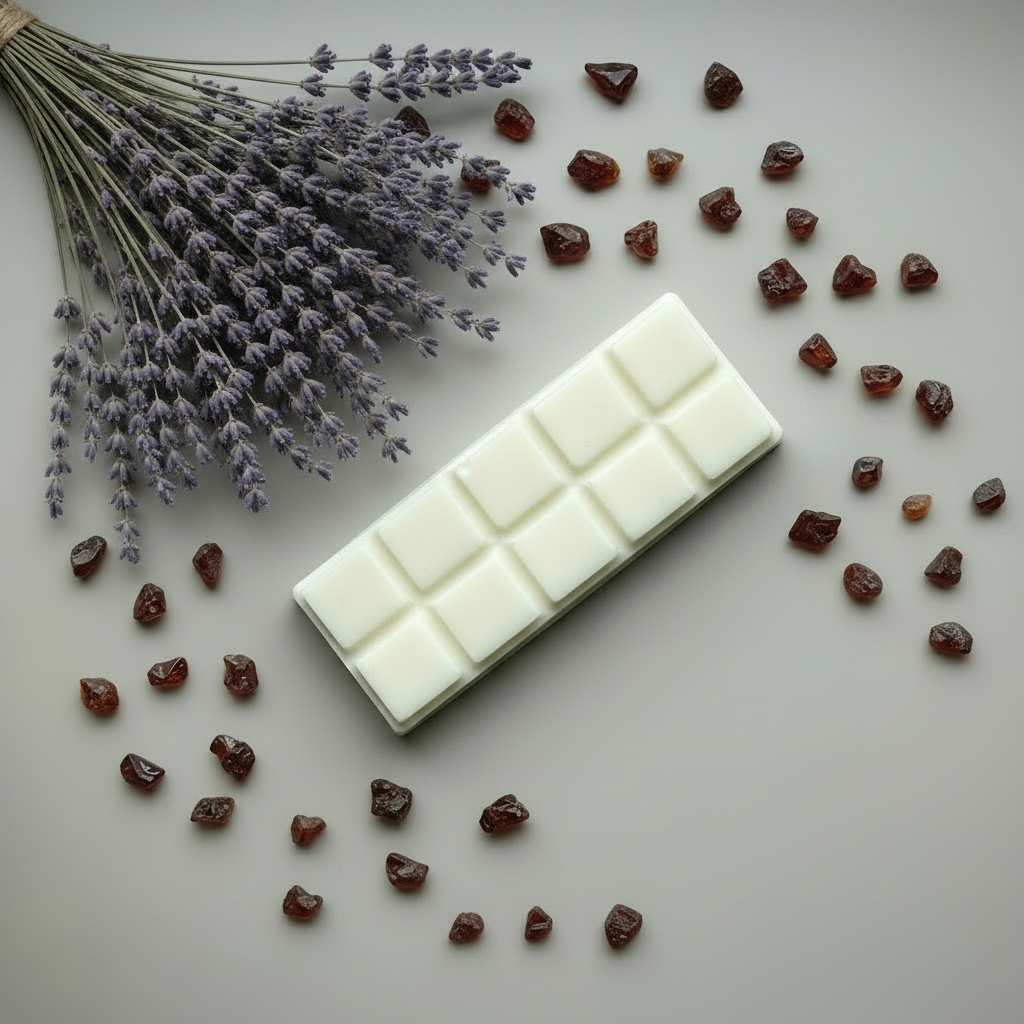 Black Amber & Lavender Wax Melt