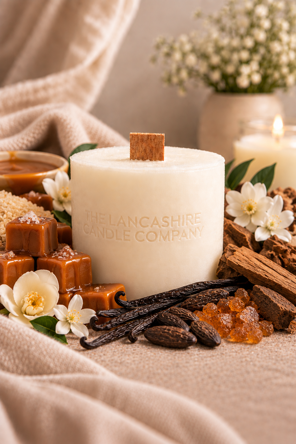 Cashmere & Caramel Candle Refill - Limited Edition