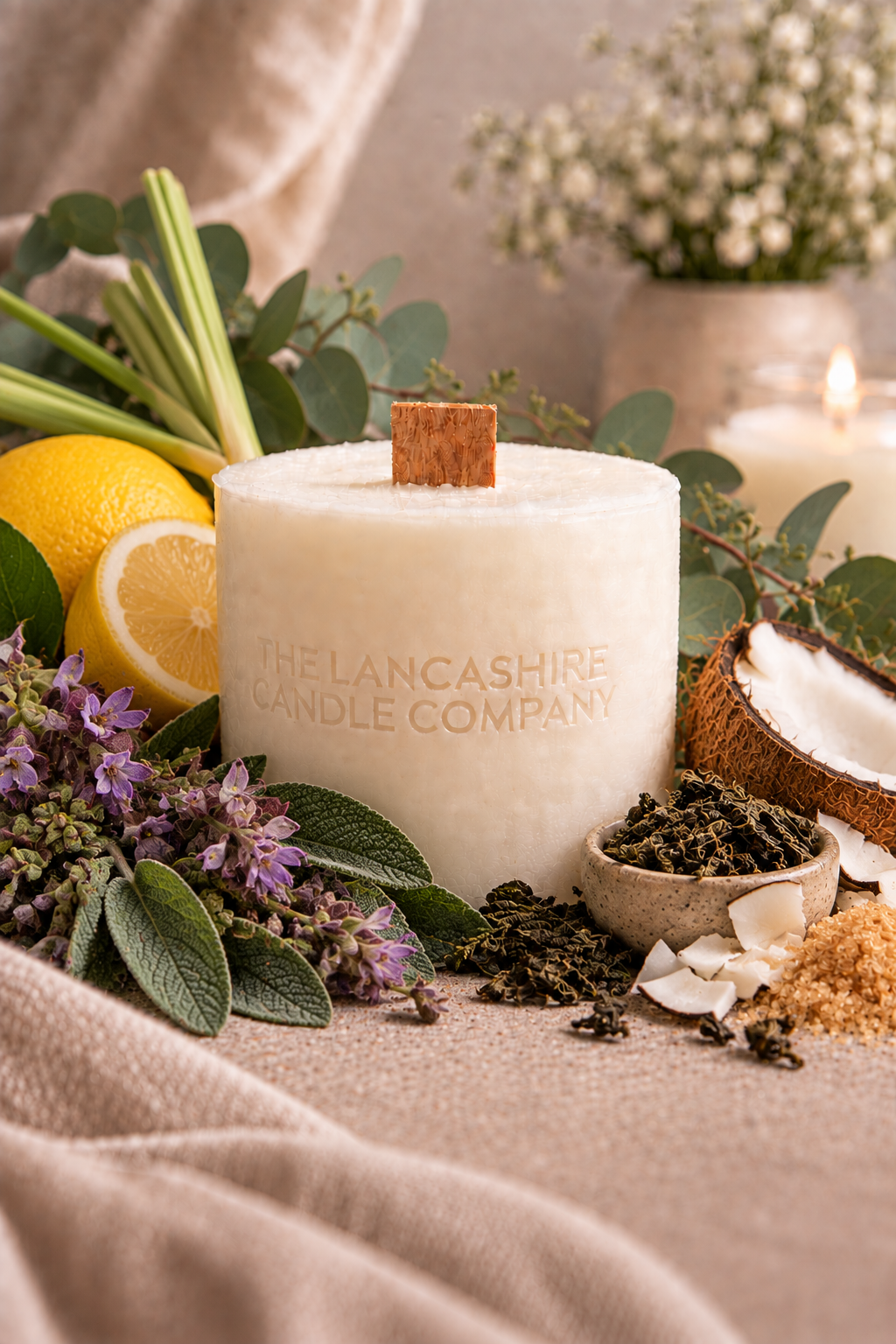 Clary Sage Candle Refill