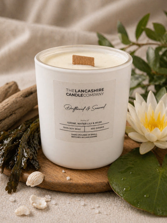 Driftwood & Seaweed Scented Candle