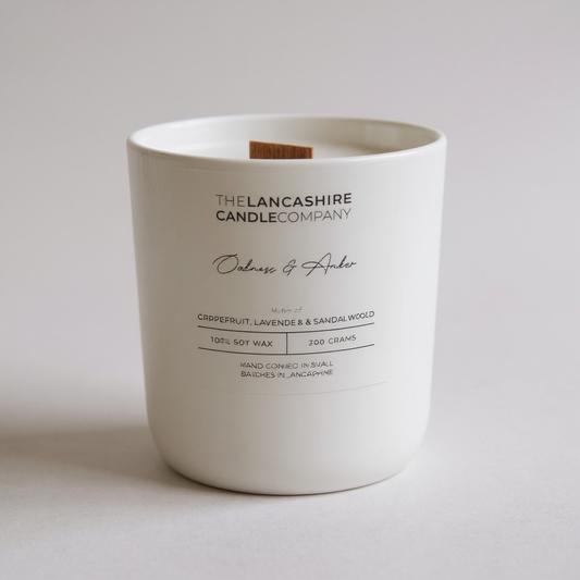 Oakmoss & Amber Scented Candle - Limited Edition